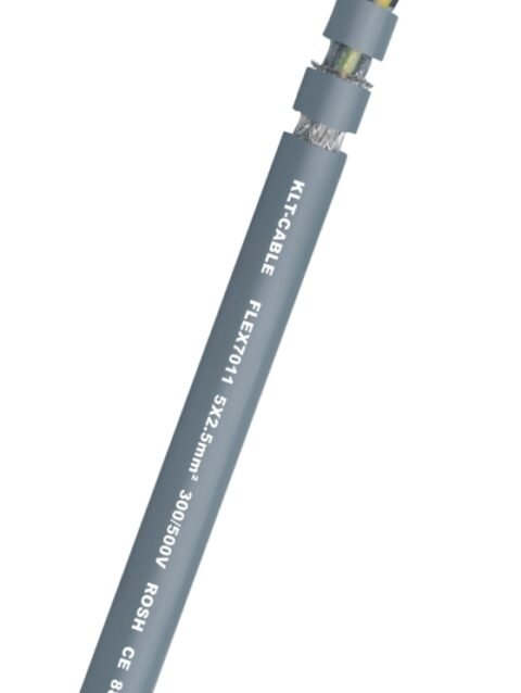 FLEX7011 High-speed flexible sheathed energy chain cable with shielding